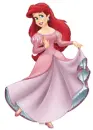 Ariel's pink dress