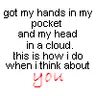 you