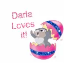 Thumper loves it - Darla