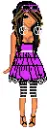 flashy girl
