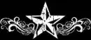 Black and white star