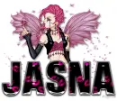 Jasna pink leopard