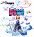 Happy B day My Friend,,Rita