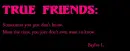 True Friends