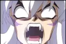 Inuyasha turning into a full demon