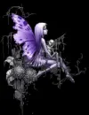 Purple Goth Faerie