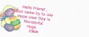 Lamb wonderful day - Gilda