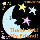 Thank You, Aletha!