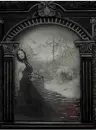 Gothic Girl in Arch by Stream