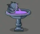 Dragon purple foundtain