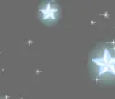 Shiny star falling