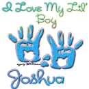 I Love My Lil' Boy -Joshua-