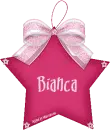 Pink Star With Bow -Bianca-