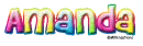 Rainbow Name -Amanda-