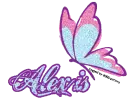 Side Facing Butterfly -Alexis-