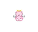 Pink Angel Bear