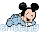 Sleeping Baby Mickey -Brittany-