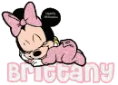 Sleeping Baby Minnie Mouse -Brittany-