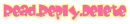 read reply delete