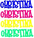 Chrisitna colorful