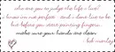 Who are you to judge the life I live?