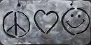 peace love happiness