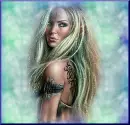 Pretty Elvin Woman with Tattoo