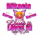 Mikaela Loves it