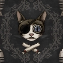 Eyepatched Cat Tile