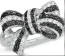 Diamond and Black Ring with BOW