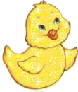 glitter chick