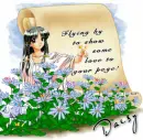 showing some love to your page Daisy