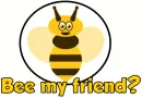Bee my friend?