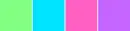 blue green pink purple stripes