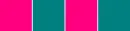 pink teal stripes