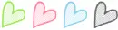 Cute hearts
