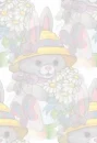 easter bunny spring background