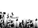 TÅ‚o, ramka, Background, Flower, abstract