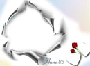 TÅ‚o, ramka, Background, Flower, abstract