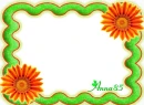 TÅ‚o, ramka, Background, Flower, abstract