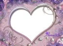 TÅ‚o, ramka, Background, Hearts, abstract