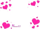 TÅ‚o, ramka, Background, Hearts, abstract