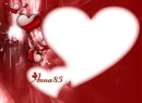 TÅ‚o, ramka, Background, Hearts, abstract