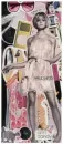 Vintage collage background