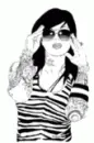 Flashing Fashion Background