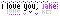 I love you, Jake - Requested -