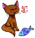 the cat and your food