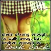 strong enough...