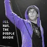 purple hoodie