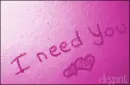 i need you.